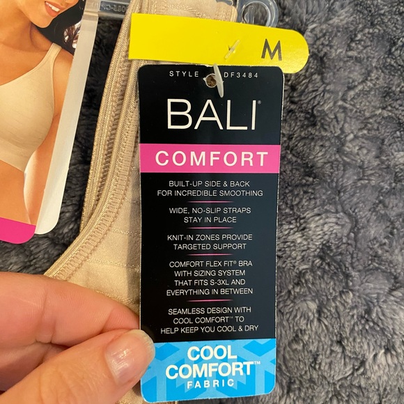 NWT Bali Comfort Revolutions wireless lightly lined form shaping bra SzM - Picture 5 of 10